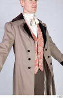  Photos Man in Historical Dress 34 19th century Historical clothing grey suit upper body 0010.jpg